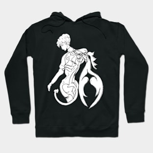 Succubus and bird Hoodie